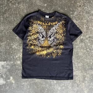 Vintage black affliction style t-shirt